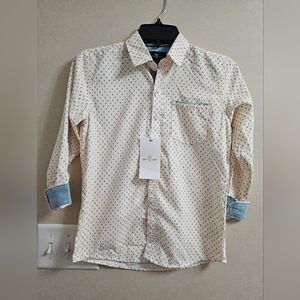 Craft + Flow Big Boy Long Sleeve Button Down Shirt - Size 8 (S)